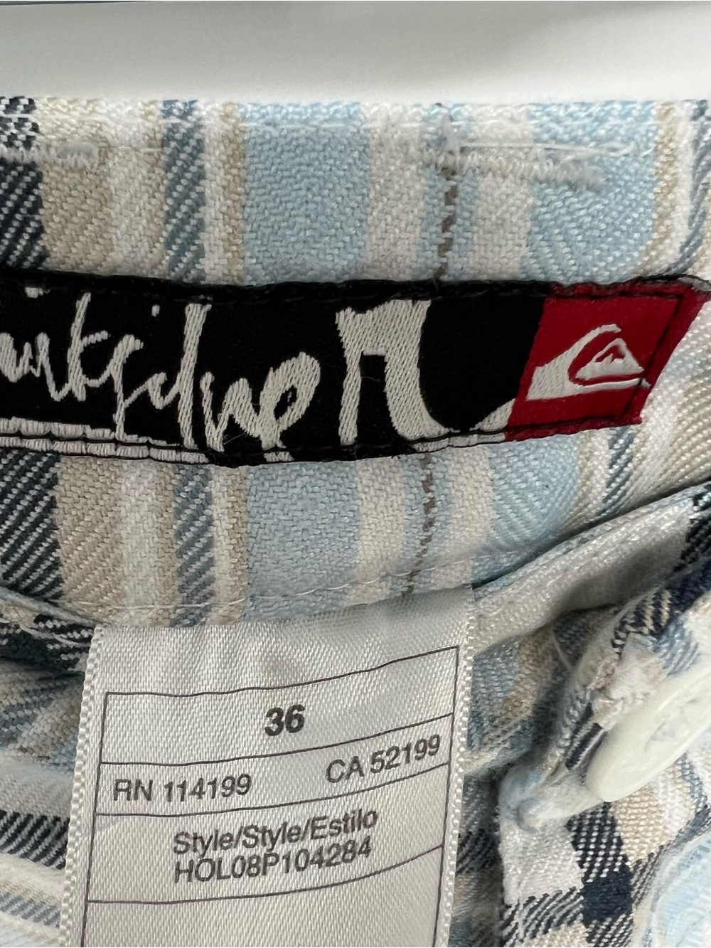 Quicksilver vintage men’s shirts 36 - Picture 4 of 7
